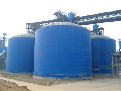 密山水泥钢板库改造