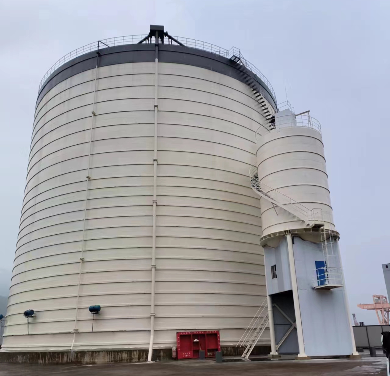 密山10万吨水泥钢板库