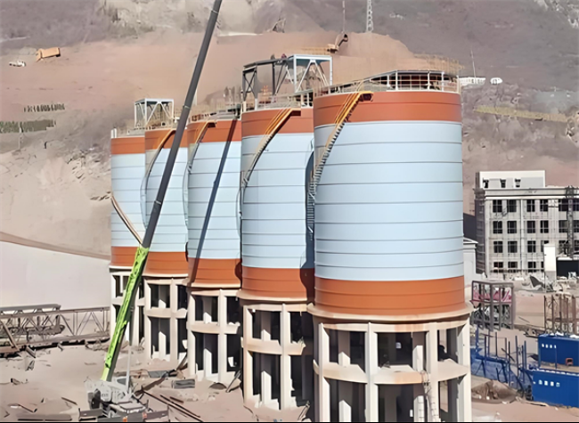 密山高架钢板仓